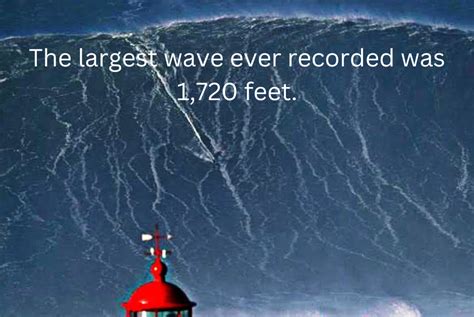 This is the highest tsunami wave ever recorded .
